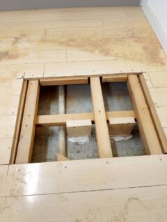 床の下の不調まで直します！